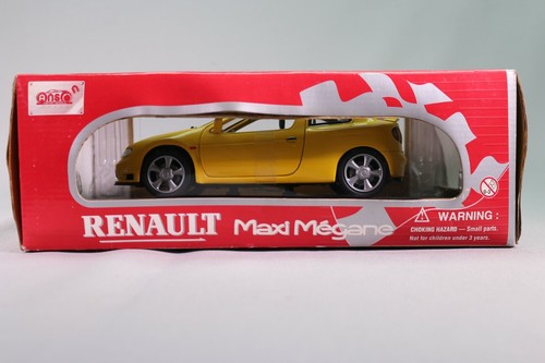 LE612 ANSON Voiture 1/18 1:18 Renault maxi megane coupe jaune - Photo 1/8