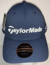 Taylor Made Tour Radar TP5 Dark Navy Adjustable Strap Golf Cap -Brand New w/ Tag