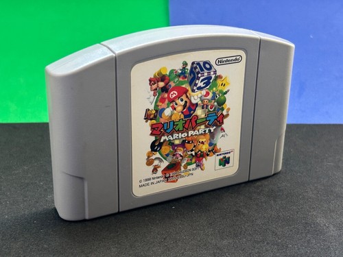 MARIO PARTY Nintendo 64 Japan Confirmed Operation 1998 In Stock Game Mario - Picture 12 of 24