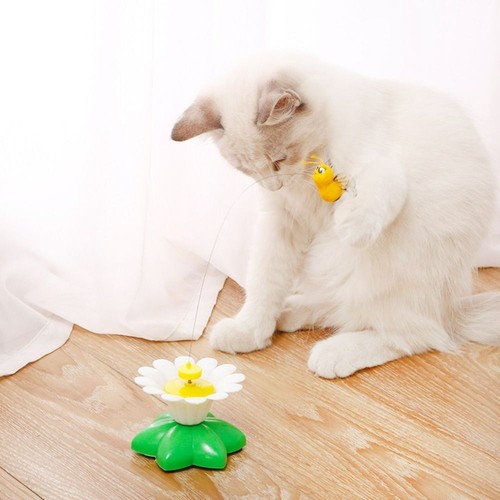 Electric Interactive Cat Toy PP Automatic Teasing Cat Toy Gift - Picture 5 of 13