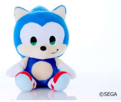 SONIC & FRIENDS Plush SEGA Fave 2024 M size New Japan KIDS GIFT
