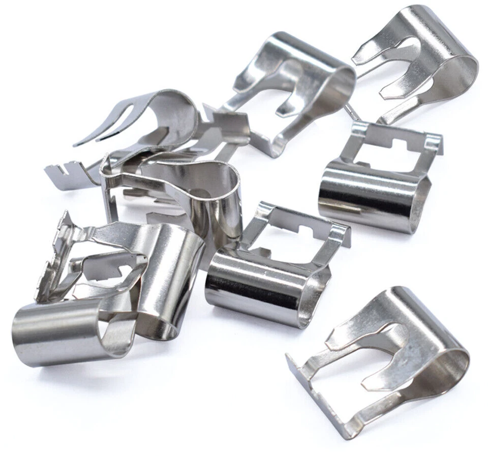 10 Piezas Universal Parabrisas Delantero Limpiaparabrisas Enlace Varillas Reparación Clip Foto 3 de 4