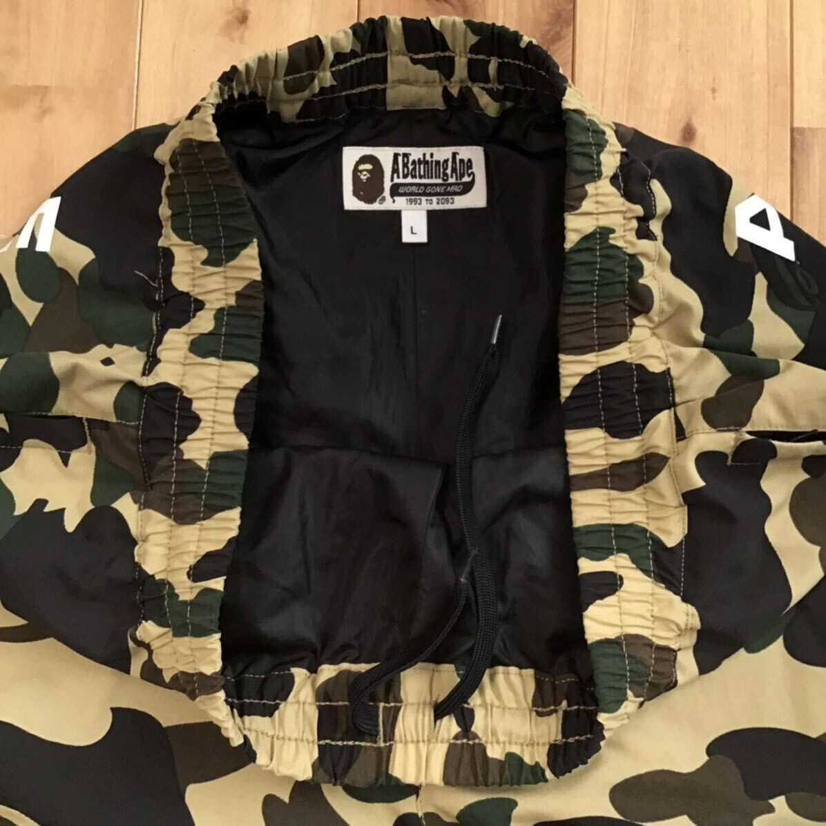 BAPE 1st camo yellow pants A Bathing Ape Size L | eBay