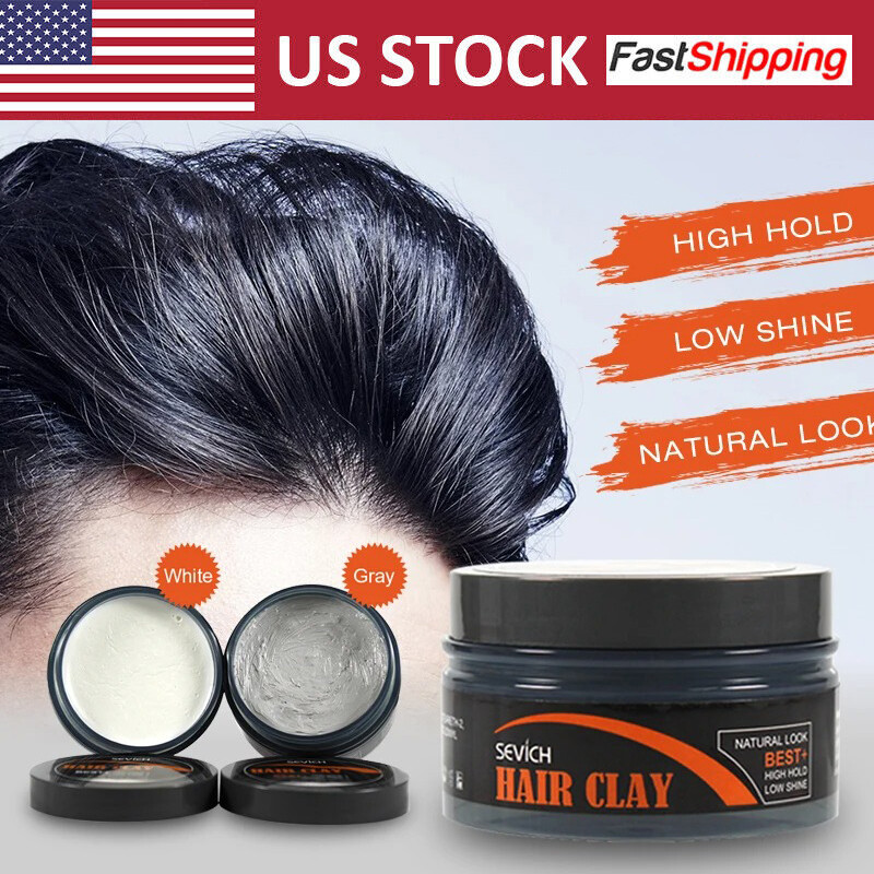 Sevich Matte Hair Clay Strong Hold Clay Fashion Smooth Hair Styling