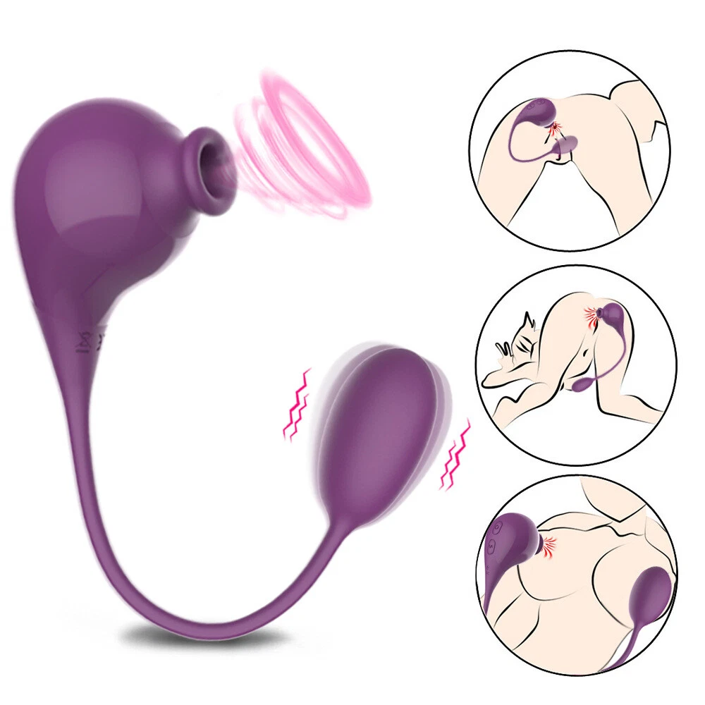 Women Sucking Vibrator Clit Dildo Masturbation G-Spot Sex Toy Wireless  Massager | eBay