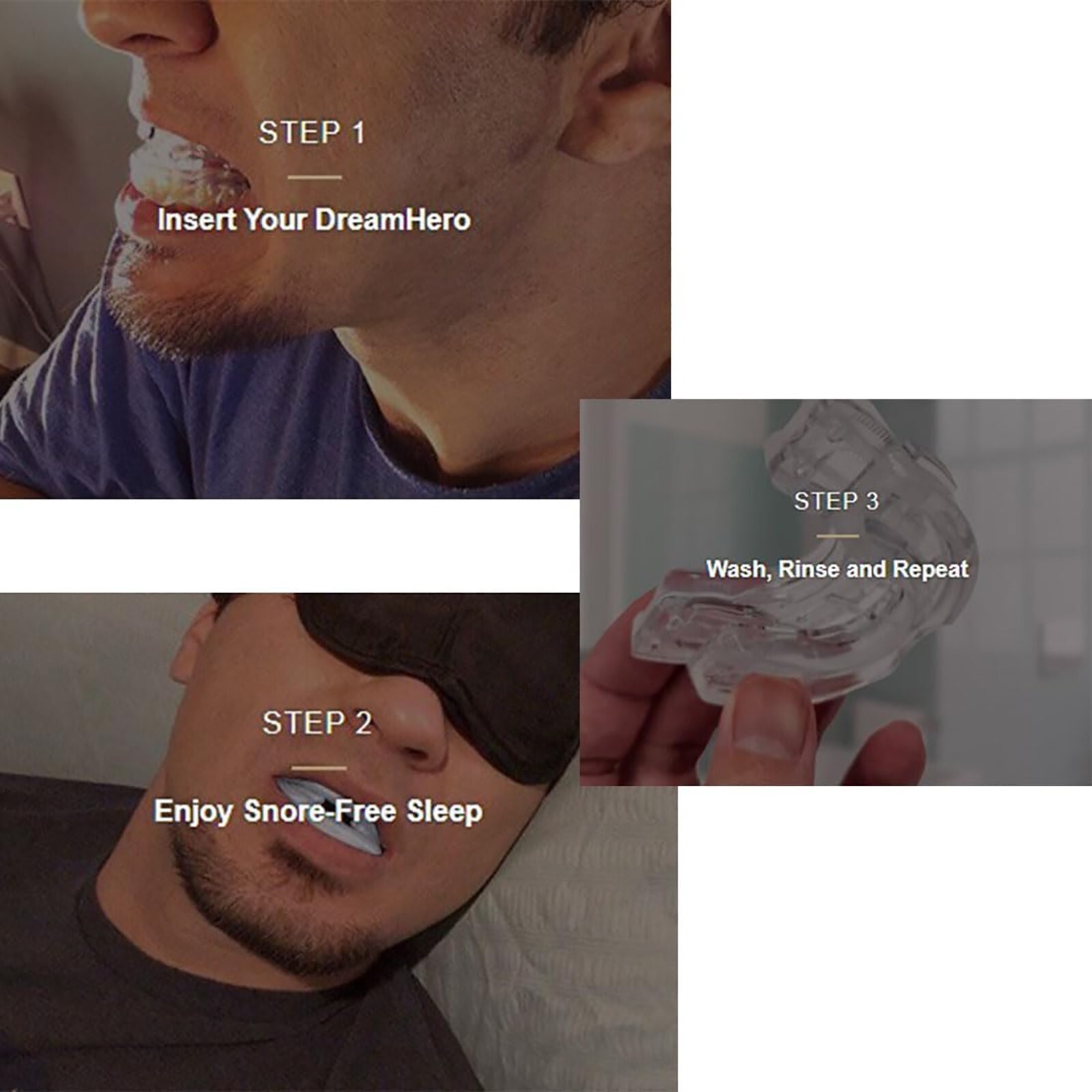 Dream Mouth Guard Dreamhero Anti Snoring Device Mouthpiece Sleep Aid