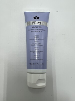 PRAI Ageless Throat Microdermabrasion Skin Resurfacer Facial Scrub 4oz SEALED