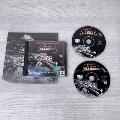 Star Wars X-wing Alliance (PC CD-ROM) Windows 95/98 with Reference Card