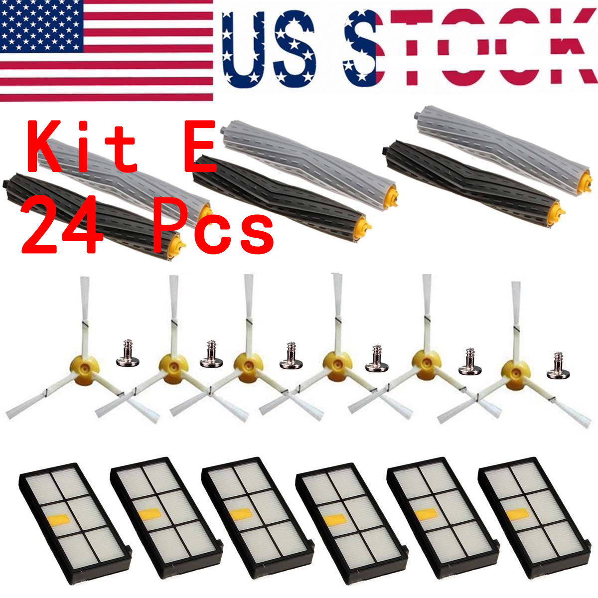 Supplemental Kit for iRobot Roomba 800 900 Series 805 860 870 871