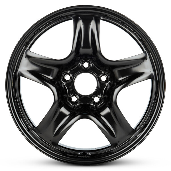 17 Inch Wheel for 2010-2012 Ford Fusion 5 Lug Black Steel Rim | eBay