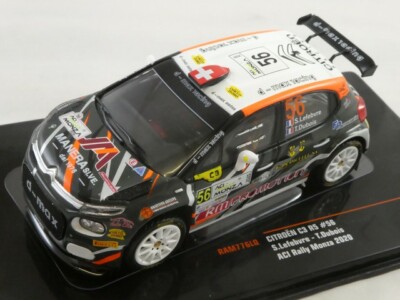 Citroën C3 Rallye Ostberg Monza 2020 - Ixo 1/43 - Modèle Réduit WRC - Neuf Sous Boîte
