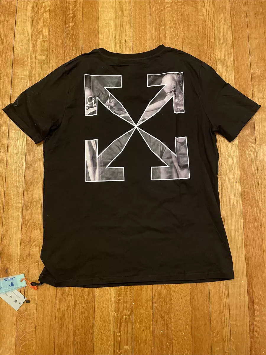 Authentic Off-White Caravaggio Arrows motif T-shirt Size XL