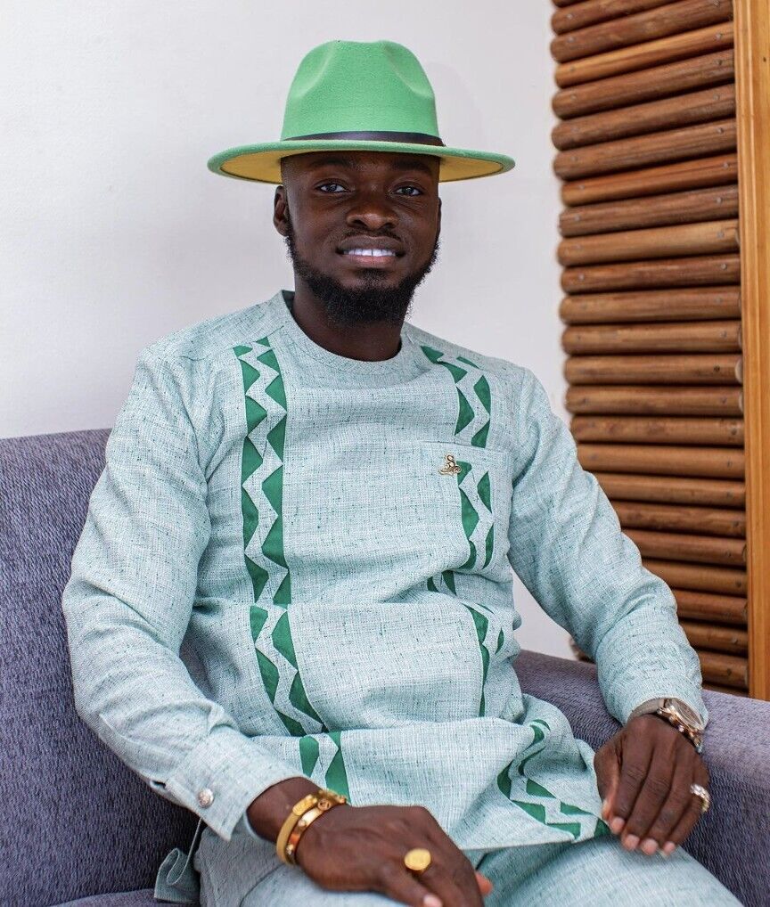 Nigerian men Attire, African wedding suit, Gift for husband, groomsmen suit,