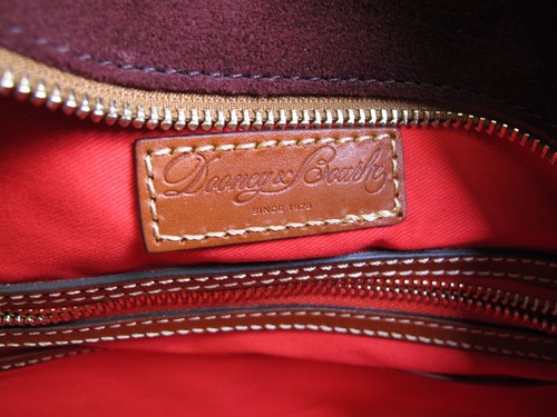 Dooney & Bourke Wildleder Tasche Burgund Weinfarben (26) - Bild 11 von 12