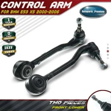 For BMW X5 2000-2006 Front Lower Control Arm Rearward Set of 2