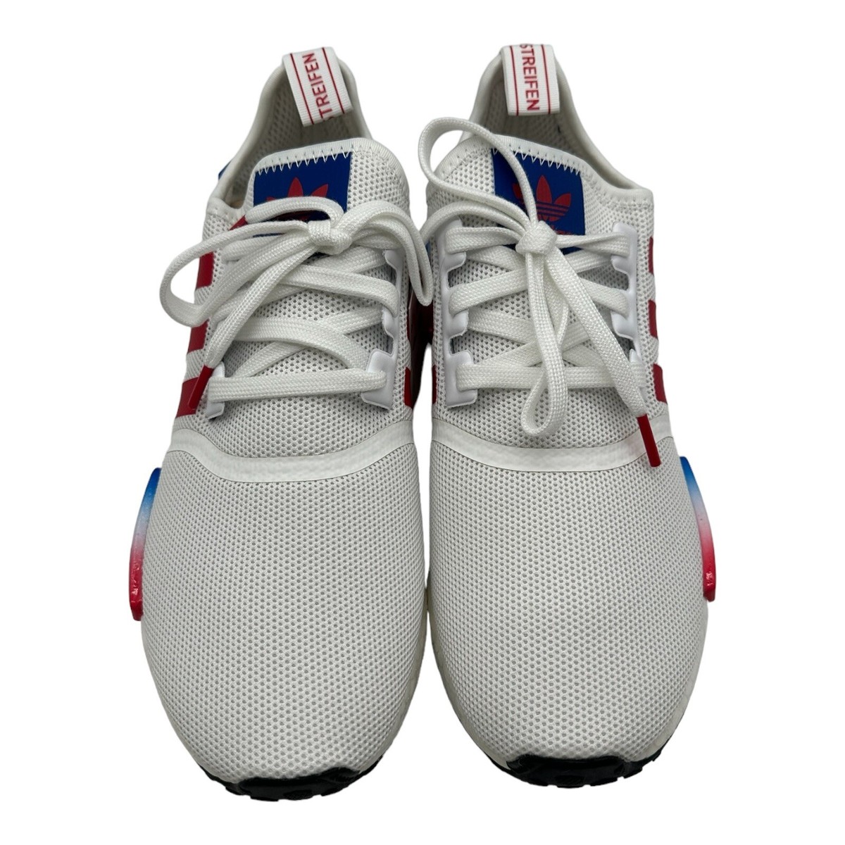 Adidas NMD R1 Firecracker White Red Blue Men's Shoes Size 10 Adidas NMD R1 Firecracker White Red Blue Men's Shoes Size 10