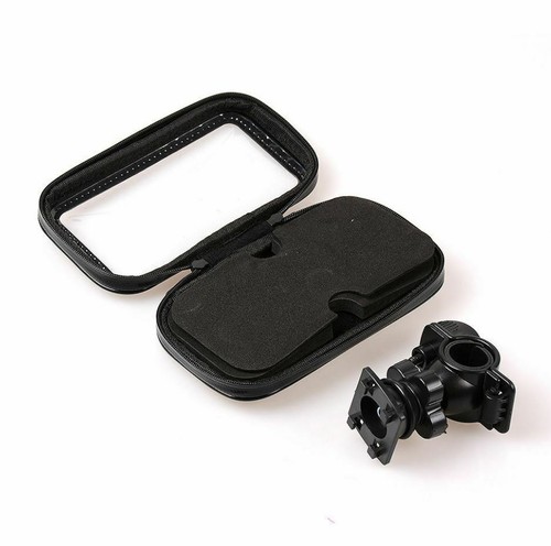 Motorcycle Scooter Bike Handlebar Holder Mount Waterproof Bag Case Cell Phone - Picture 2 of 4