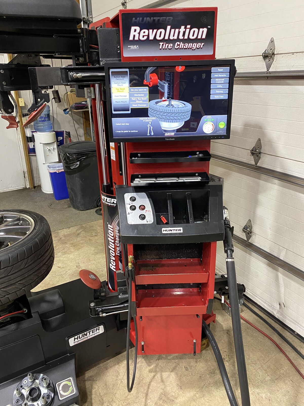 HUNTER REVOLUTION TCR1 TIRE CHANGER AUTO34 TCX MAVERICK WALK AWAY eBay