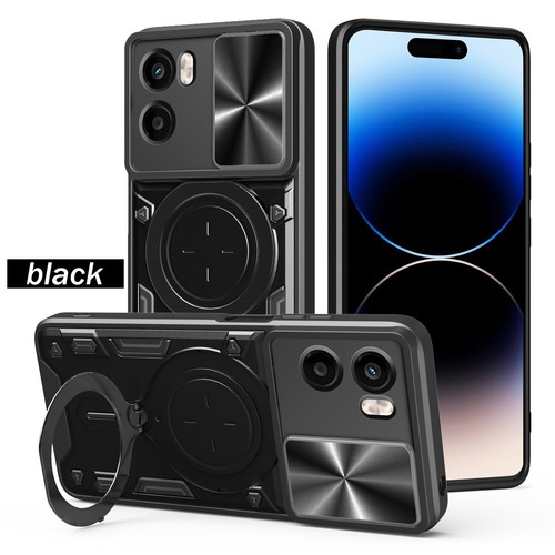 Slide Camera Protec Armor Back 360 Ring stand Case For Motorola Moto G05 G55 G35 - Picture 18 of 23
