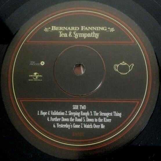 BERNARD FANNING TEA & SYMPATHY LP VINYL NEW ALBUM Powderfinger eBay
