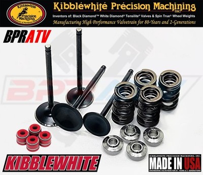 09-12 Honda CRF450R CRF 450R Kibblewhite Valve Set Racing Spring Kit & RED Seals