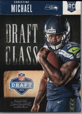 2013 Panini Contenders #2 Christine Michael Draft Class