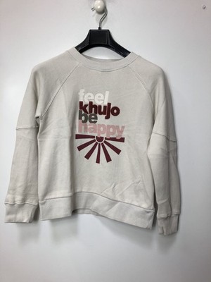 KHUJO Damen Pullover Modell: Kaliva Weiß S