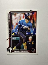 2025 Topps Update Series - Season Highlights Checklist Bryce Harper #US184