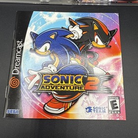 Sega Sonic Adventure 2 (Sega Dreamcast, 2001) Complete CIB W/ Manual