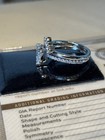 GIA Natural Pear 1 Carat Diamond Engagement Ring Platinum 950 with band OBO — photo 4