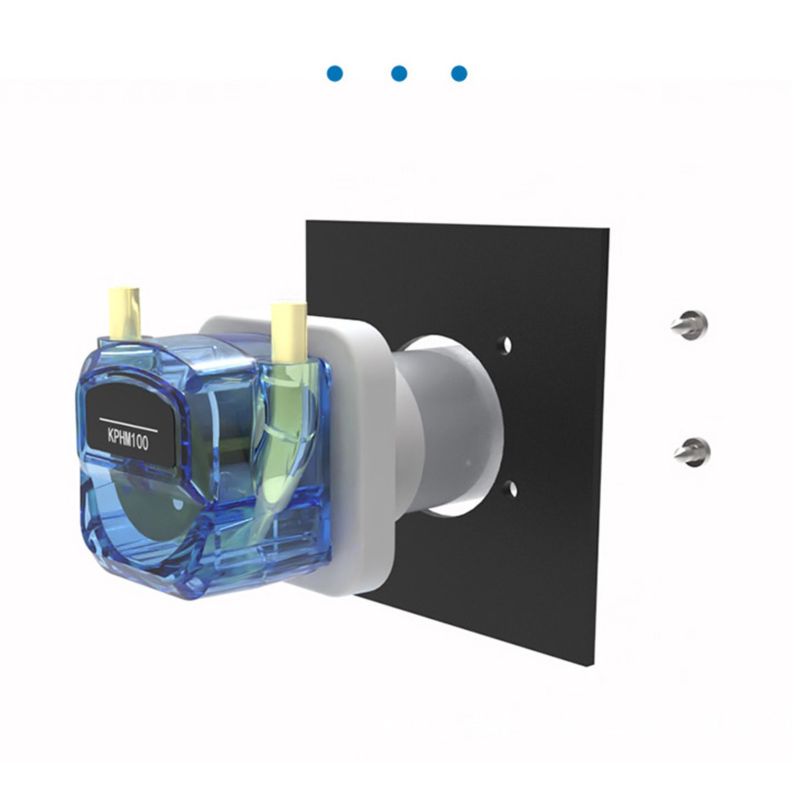 (24V)Peristaltic Pump 180ml Per Minute 6W Self Priming Liquid Dosing Pump For☜