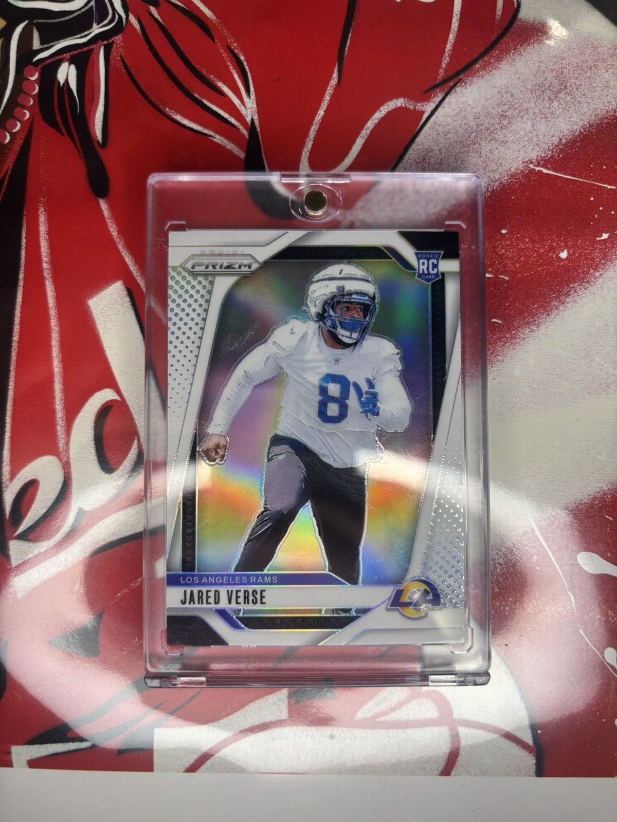 2024 Panini Prizm Rookies White Prizm 13/35 Jared Verse #341 Rookie RC NM