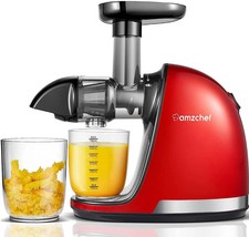 AMZCHEF Juicer Machines - Cold Press Slow Juicer - Masticating Juicer