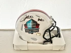 LaDainian Tomlinson Chargers signed Hall of Fame mini helmet + HOF JSA Witnessed