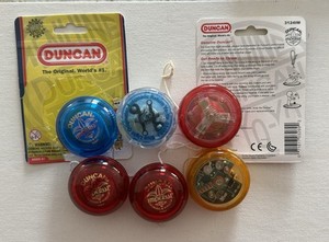 6 Yo Yos  Duncan and 2000 Automatic Return Duncan’s Used Twice