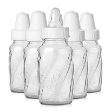 Evenflo Feeding Classic Glass Twist Bottles 4oz 6 Pack
