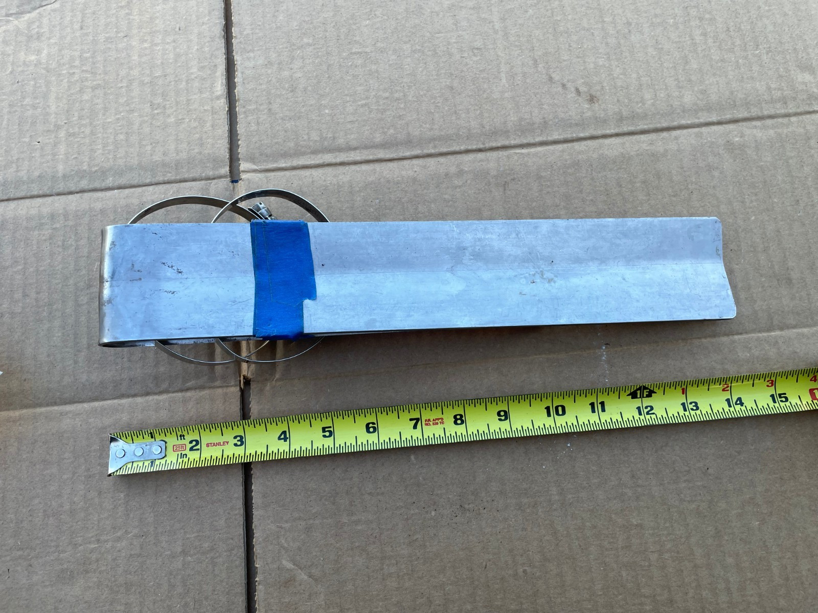 home made bail out pony bottle tank bracket works great scuba dive