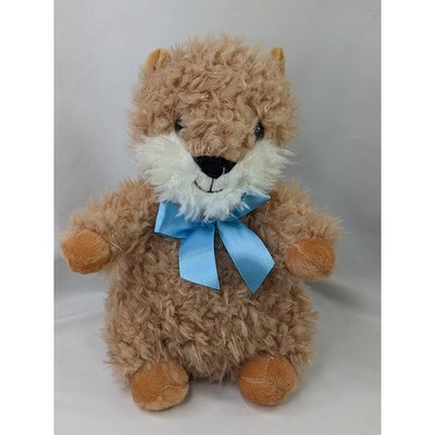 Walgreens Fluffy Hamster Plush Brown 11 Inch Stuffed Animal Toy