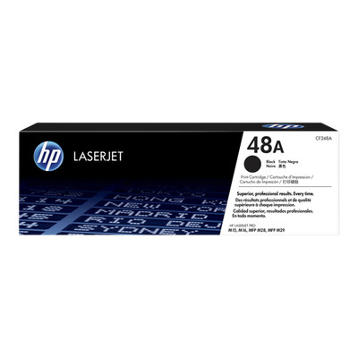 New Open Box HP 48A Black Original LaserJet Toner Cartridge, CF248A