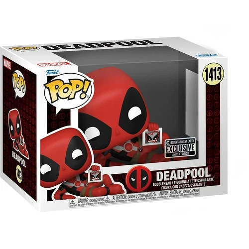 Damage Box Deadpool Hearts Wolverine Funko Pop! Vinyl Figure #1413 - Exclusive