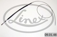 Linex Bremsseil Seilzug Feststellbremse 09.01.48