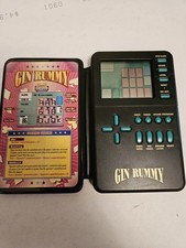 Vintage Gin Rummy Handheld Electronic Card Ga...