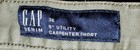 NWT (3) Men's GAP Carpenter Shorts Green (2) 36/38 & Pants Black 36x32 MSRP $180 — photo 4