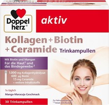Doppelherz Kollagen + Biotin + Ceramide - mit 750 ml (1er Pack), Orange