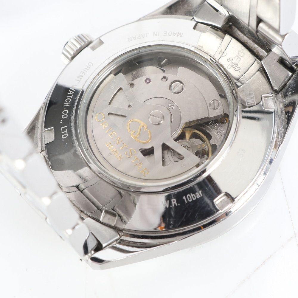 Orient Star Skeleton Watch Automatic Silver Men's… - image 5