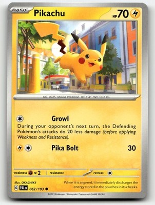 Pikachu Paldea Evolved 62/193