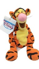 Disney Winnie The Pooh Mini Bean Bag Huggy Tigger Plush Toy 9  Tall