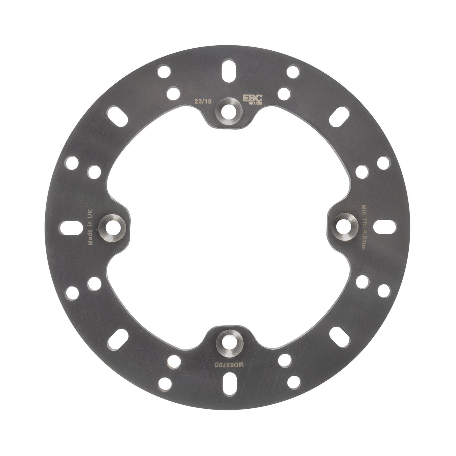 EBC MX/ATV Solid F&R Brake Disc Front Left for Can Am Renegade 650 2019 - 2023