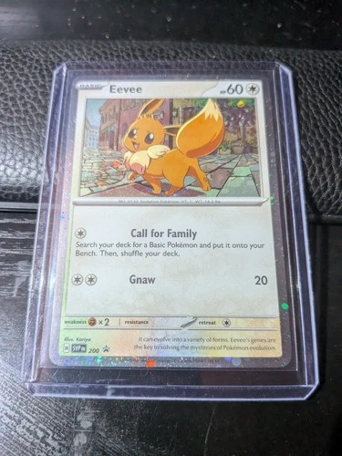Pokémon TCG - Eevee SVP200 Scarlet & Violet Black Star Promo Card Holo