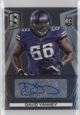 2014 Panini Spectra Rookie Auto 100/149 David Yankey #272 Auto 0v1